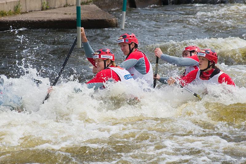 ČP a MČR - rafting R4. VZ R2. Praha Troja 30. 5. a 1. 6. 08