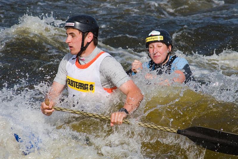 ČP a MČR - rafting R4. VZ R2. Praha Troja 30. 5. a 1. 6. 08